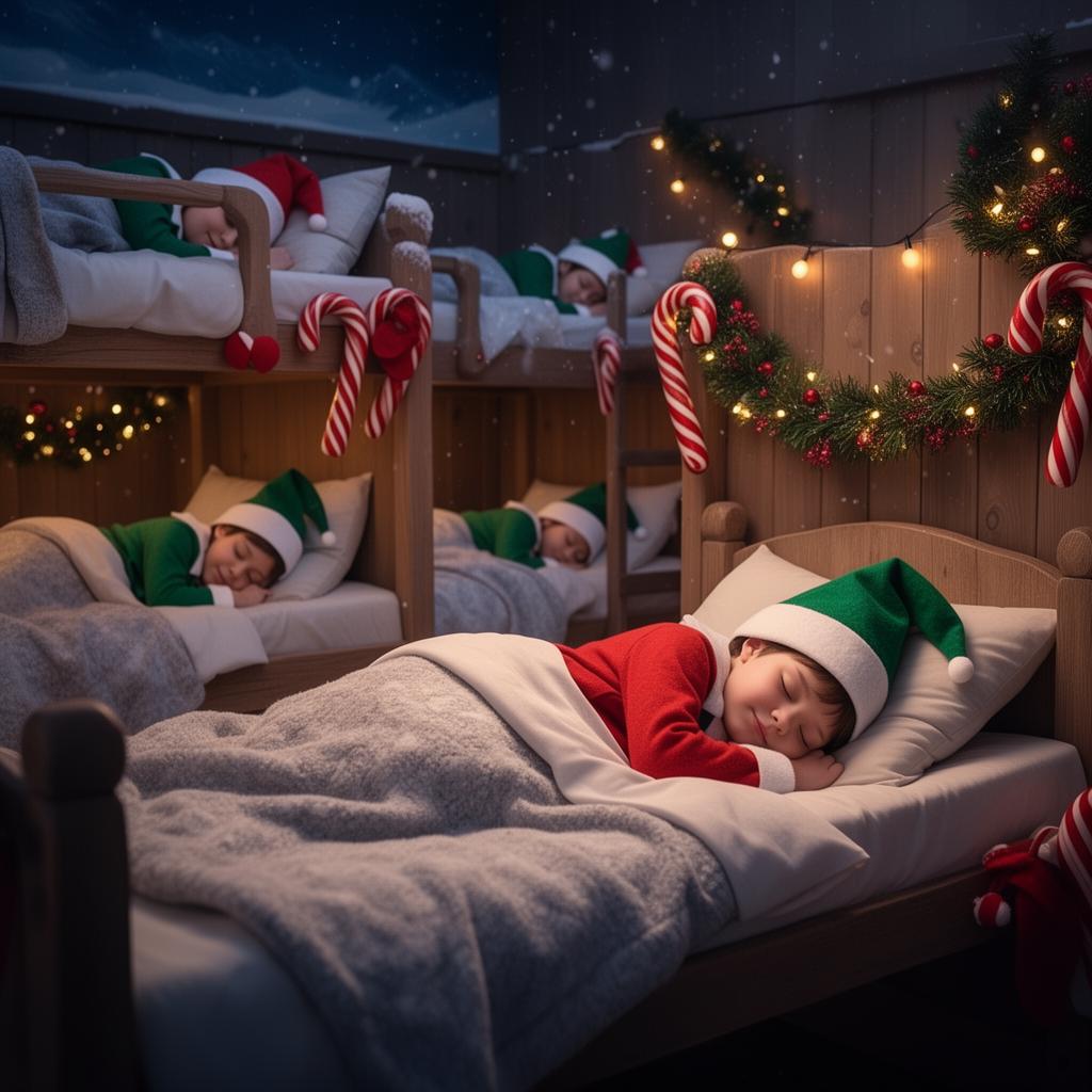 Elves sleeping